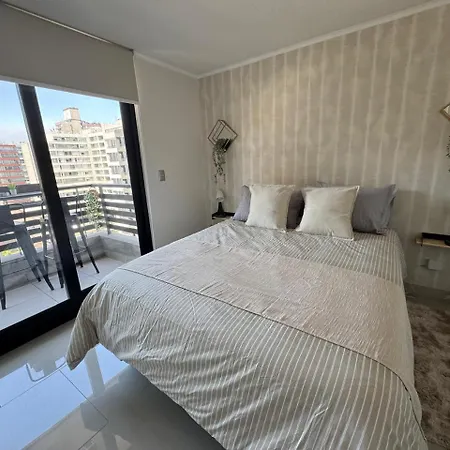 Hom I A Estrenar Luminoso Depto 3Pax Con Terraza Apartment